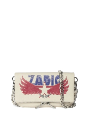 Zadig&Voltaire nano America shoulder bag - White