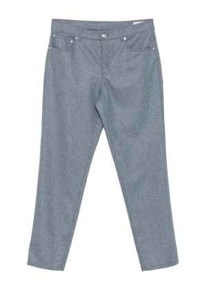 Brunello Cucinelli straight-leg trousers - Blue