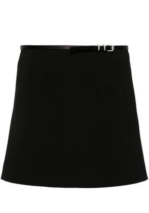 Givenchy belted wrap miniskirt - Black