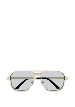 Cartier Eyewear pilot sunglasses - Gold