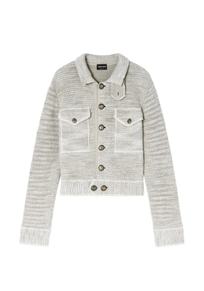 Giorgio Armani buttoned pocket jacket - Neutrals