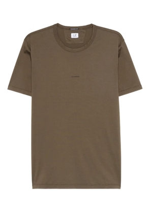 C.P. Company logo-embroidered T-shirt - 683 IVY GREEN