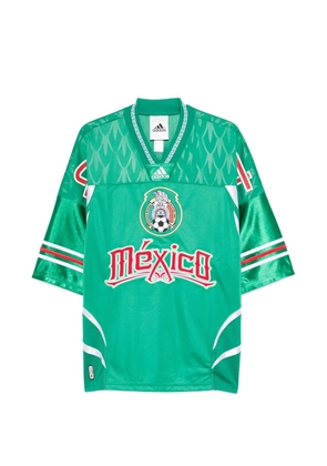 adidas embroidery-logo short-sleeve T-shirt - Green