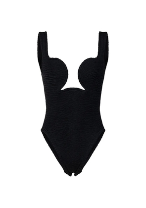 PARAMIDONNA Luisa textured swimsuit - Black