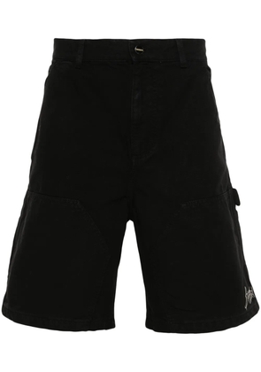 BARROW logo-embroidered bermuda shorts - Black