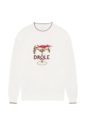 Drôle De Monsieur loose-fit sweater - Neutrals