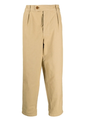 Barbour mid-rise straight-leg trousers - Neutrals