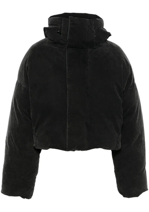 ENTIRE STUDIOS hooded puffer jacket - Black