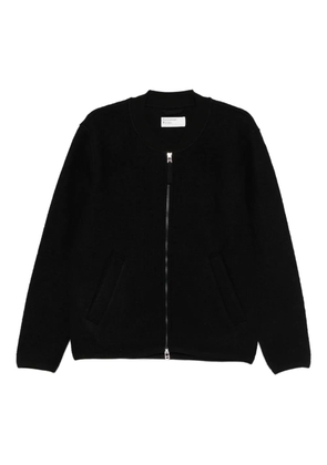 Universal Works zip bomber jacket - Black