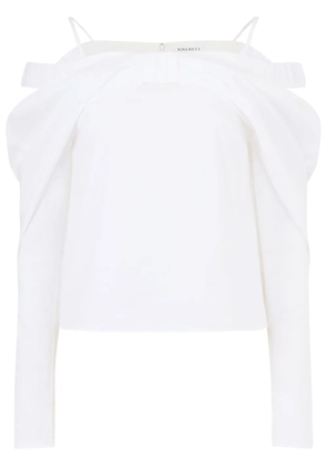 Nina Ricci off-shoulder blouse - White