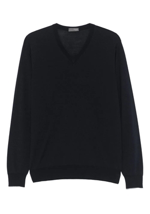 Drumohr fine-knit sweater - Blue