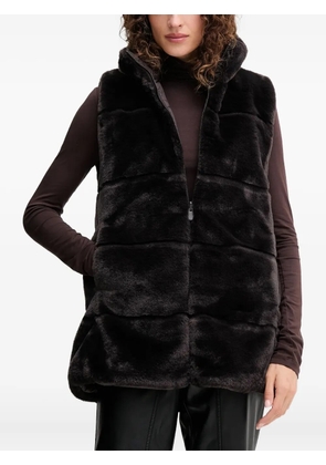 Save The Duck Nives faux-fur gilet - Black