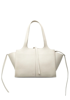 Celine Pre-Owned 2017 Small Leather Trifold tote bag - White