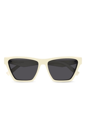 Saint Laurent Eyewear M103 sunglasses - Neutrals