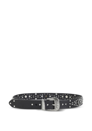 Golden Goose embellished buckle belt - Black