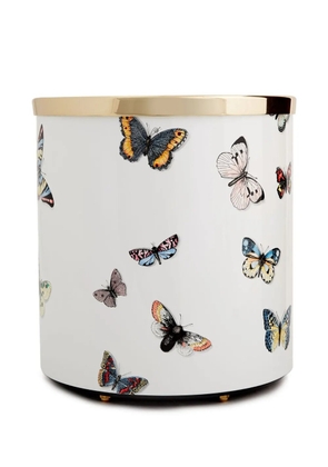 Fornasetti Butterfly paper basket - White