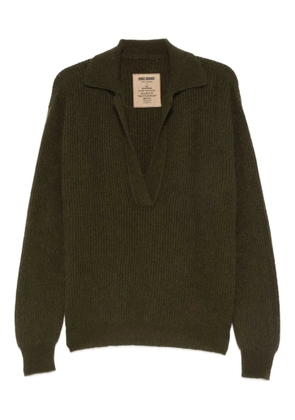 Uma Wang v-neck sweater - Green
