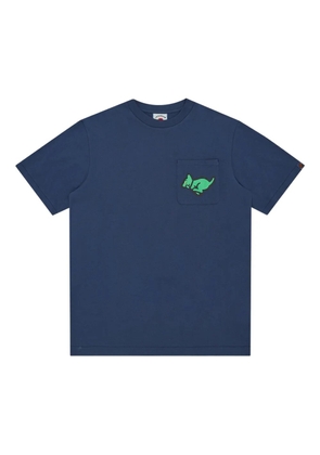 ICECREAM apple-print T-shirt - Blue