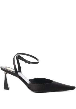 Saint Laurent 75mm Aimée slingback pumps - Black