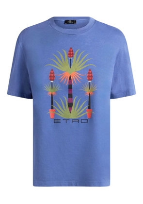 ETRO x Agostino Iacurci printed T-shirt - Blue