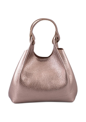 GIANNI CHIARINI Dua grained-leather tote bag - Pink