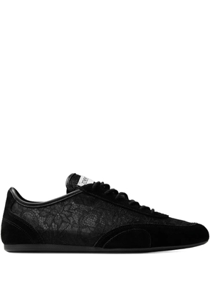Jimmy Choo Sunny lace sneakers - Black