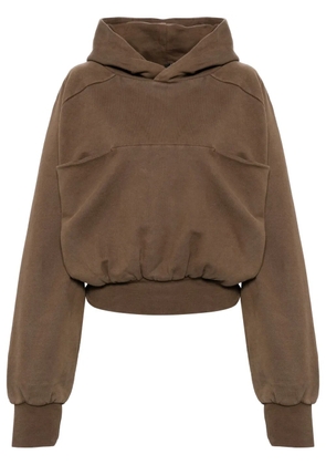 ENTIRE STUDIOS double double hoodie - Brown