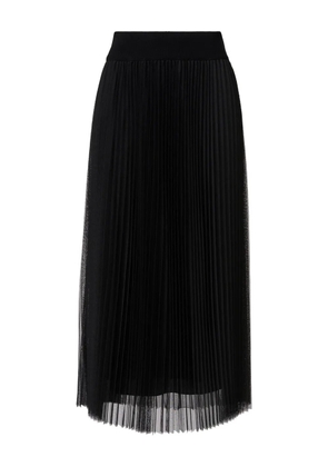 Fabiana Filippi pleated tulle midi skirt - Blue