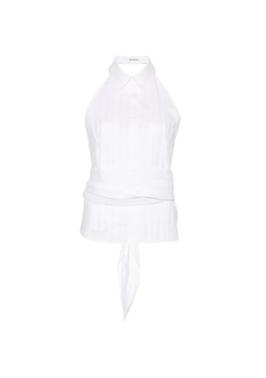 P.A.R.O.S.H. pleated top - White