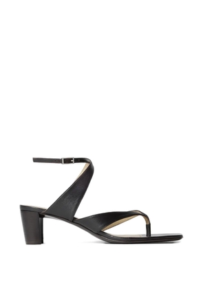 LEMAIRE thong heeled sandals - Black