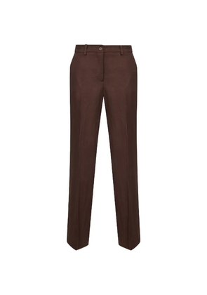 P.A.R.O.S.H. flared trousers - Brown