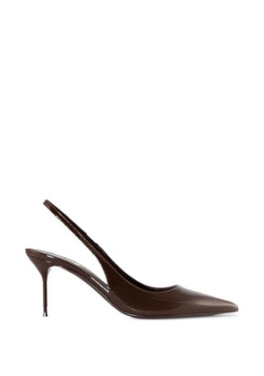 Paris Texas Lidia point-toe slingback pumps - Brown