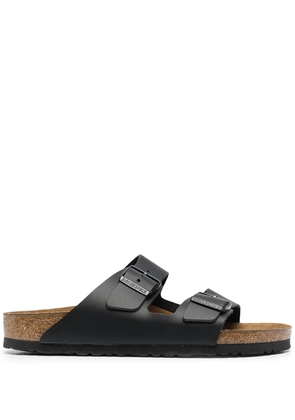 Birkenstock buckle-fastening leather sandals - Black