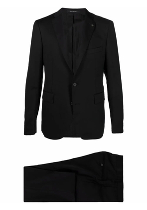 Tagliatore fitted single-breasted suit - Black