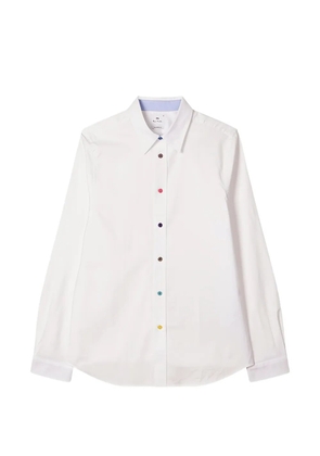 MPS long-sleeve buttoned shirt - White