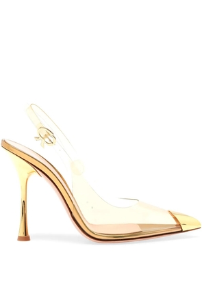 Gianvito Rossi 105mm Diana heeled pumps - Gold