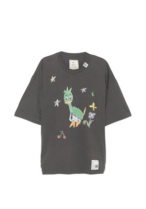 Maison MIHARA YASUHIRO Leon Kids Doodle T-shirt - Black