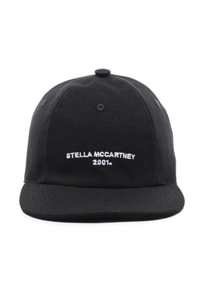 Stella McCartney logo-embroidered baseball cap - Black