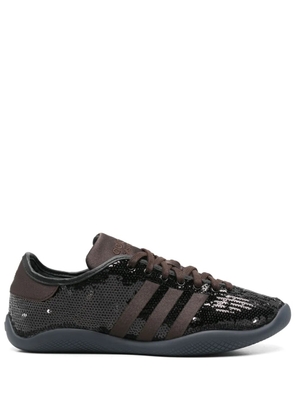 adidas sequin-embellished sneakers - Brown