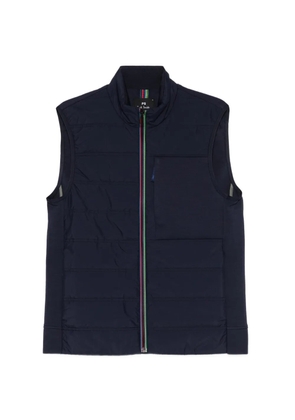 PS Paul Smith mixed media gilet - Blue