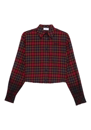 Off-White plaid buttoned shirt - Red