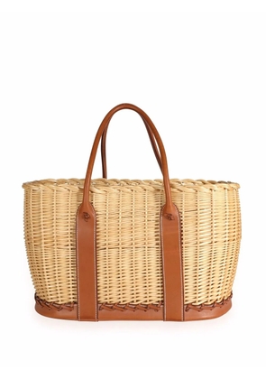 Hermès Pre-Owned limited edition Picnic Garden Party tote bag - Neutrals