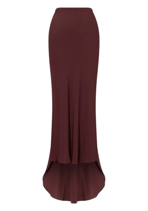 Philosophy Di Lorenzo Serafini high-waist crepe fluted skirt - Brown