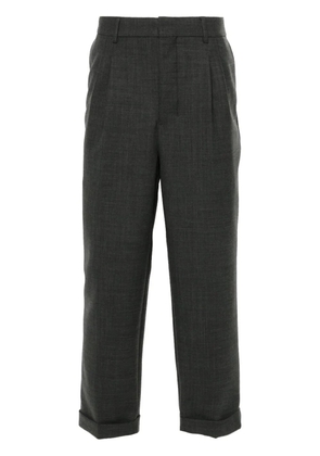 AMI Paris pleated trousers - Grey