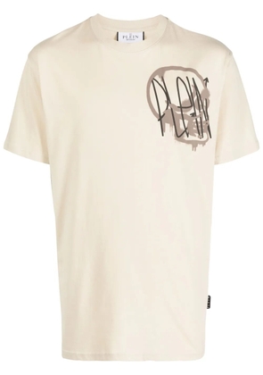 Philipp Plein SS round-neck T-shirt - Neutrals