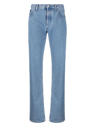 The Attico straight-leg boyfriend jeans - Blue