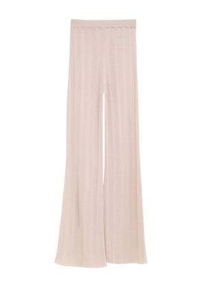 Jil Sander ribbed-knit trousers - Neutrals