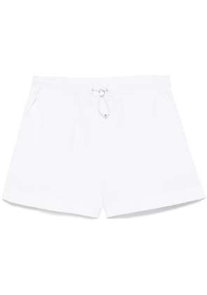 MOSCHINO JEANS rubberised-logo shorts - White
