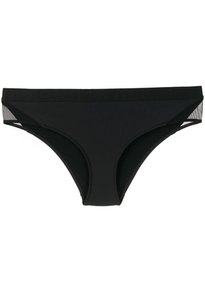 Stella McCartney sheer-panel bikini bottoms - Black