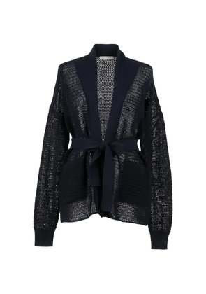 TWINSET belted cardigan - Blue